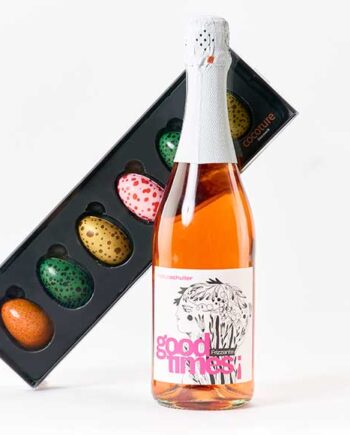 Elegant påskeæg med bobler – luksusgave til påsken!