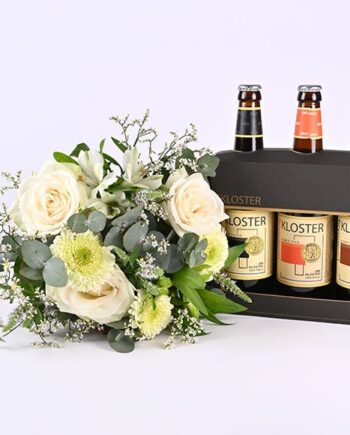 Øl og Blomster Gavepakke – Den Perfekte Overraskelse!